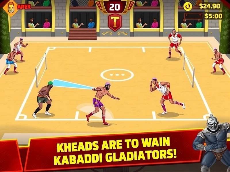 Kabaddi Gladiators Game Screenshot